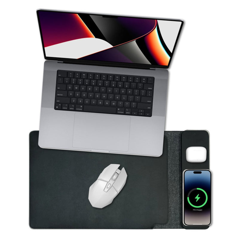 Danoz ChargeSmart - Wireless Charging Laptop Sleeve Up to 16 Inch Black - danozdirect
