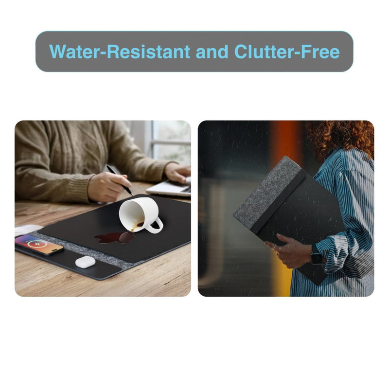 Danoz ChargeSmart - Wireless Charging Laptop Sleeve Up to 16 Inch Black - danozdirect