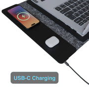 Danoz ChargeSmart - Wireless Charging Laptop Sleeve Up to 16 Inch Black - danozdirect