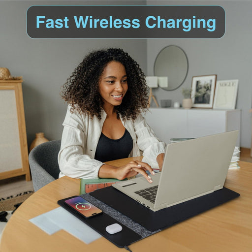 Danoz ChargeSmart - Wireless Charging Laptop Sleeve Up to 16 Inch Black - danozdirect