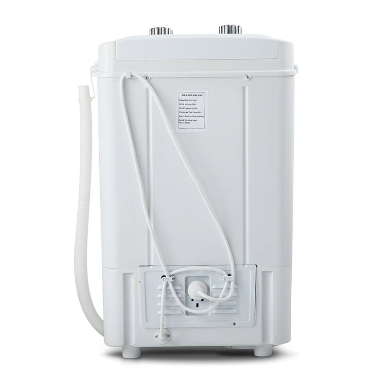 Danoz Cleaning - Devanti Portable Washing Machine 4.6KG White - Recommended Buy! - danozdirect
