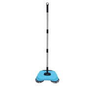 Danoz Cleaning - Hand Push Sweeper Stainless Steel Push Sweeping Mop Drop Pusher Chick Handle Household Cleaning Tools Floor - danozdirect