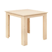 Danoz Coffee Side Table Wooden Desk Outdoor Furniture Camping Garden Natural - danozdirect