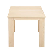 Danoz Coffee Side Table Wooden Desk Outdoor Furniture Camping Garden Natural - danozdirect