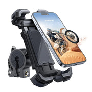 Danoz Cycles 🚴 Joyroom Bike Phone Mount Motorcycle Phone Holder Cell Holder Bicycle Scooter Handlebar Cradle Clip for iPhone - danozdirect