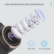 Danoz Direct - 1080p Hd Night Vision Wifi Driving Recorder with In - car Camera - 3.16 Inch - danozdirect