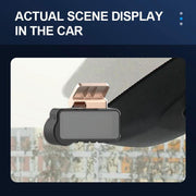 Danoz Direct - 1080p Hd Night Vision Wifi Driving Recorder with In - car Camera - 3.16 Inch - danozdirect