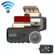 Danoz Direct - 1080p Hd Night Vision Wifi Driving Recorder with In - car Camera - 3.16 Inch - danozdirect
