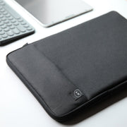 Danoz Direct - 13 inch Laptop Sleeve Padded Travel Carry Case Bag M size LUKE BLACK - danozdirect