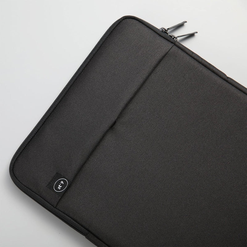 Danoz Direct - 13 inch Laptop Sleeve Padded Travel Carry Case Bag M size LUKE BLACK - danozdirect