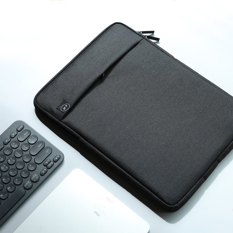 Danoz Direct - 13 inch Laptop Sleeve Padded Travel Carry Case Bag M size LUKE BLACK - danozdirect