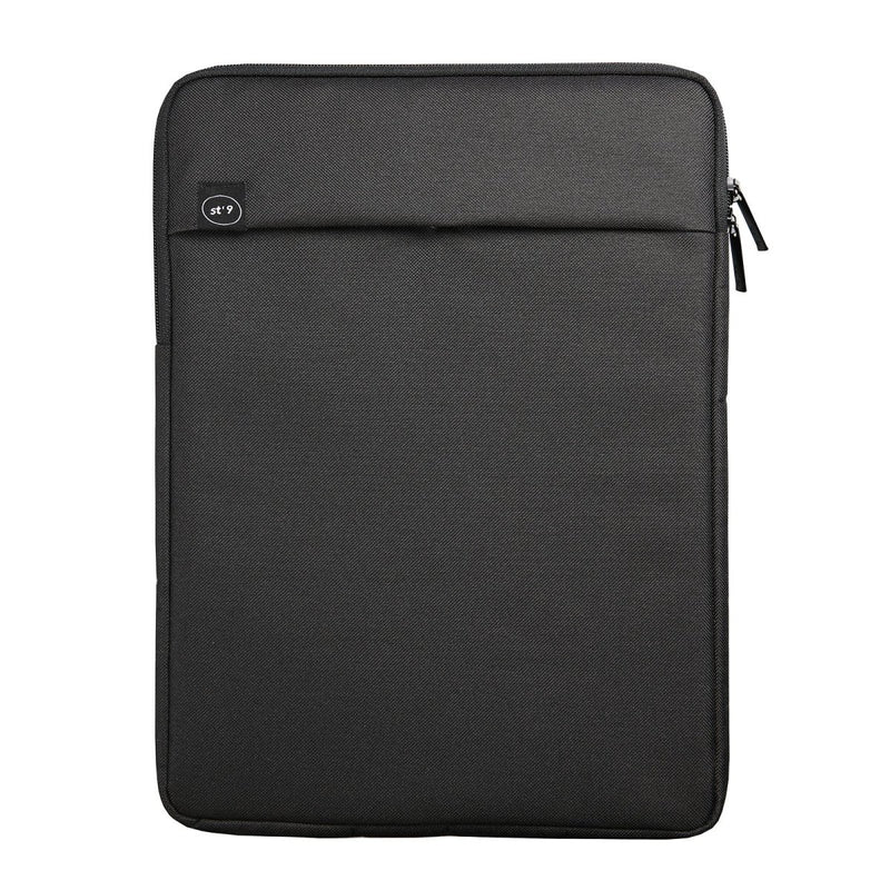 Danoz Direct - 15 inch Laptop Sleeve Padded Travel Carry Case Bag L size LUKE BLACK - danozdirect