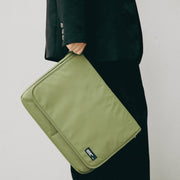 Danoz Direct - 15.6/16 inch Laptop Sleeve Padded Shoulder Bag Travel Carry Case LATO KHAKI - danozdirect