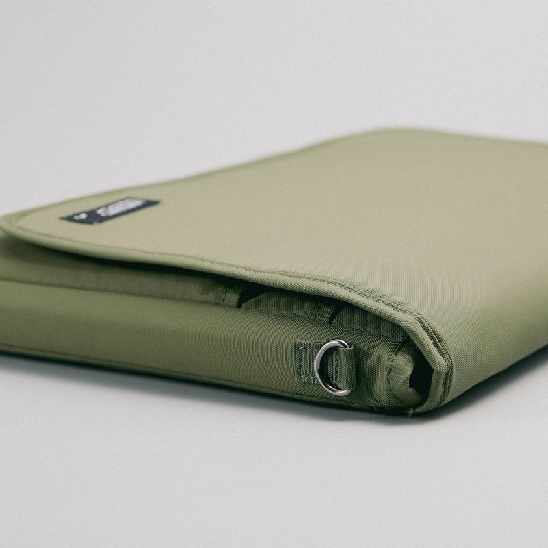 Danoz Direct - 15.6/16 inch Laptop Sleeve Padded Shoulder Bag Travel Carry Case LATO KHAKI - danozdirect