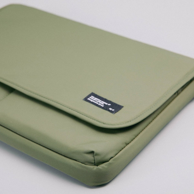 Danoz Direct - 15.6/16 inch Laptop Sleeve Padded Shoulder Bag Travel Carry Case LATO KHAKI - danozdirect