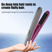 Danoz Direct - 2 - in - 1 Hair Straightener and Curler, Portable with Adjustable Heat - danozdirect