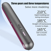 Danoz Direct - 2 - in - 1 Hair Straightener and Curler, Portable with Adjustable Heat - danozdirect