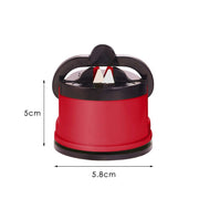 Danoz Direct - 2 x Kitchen Knife Sharpener Suction Grip Knives Blades Scissors Sharpening Tools - Inc. Delivery - danozdirect