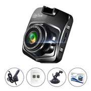 Danoz Direct - 2.4 Car DVR with Parking Monitoring & Loop Recording - Black - danozdirect