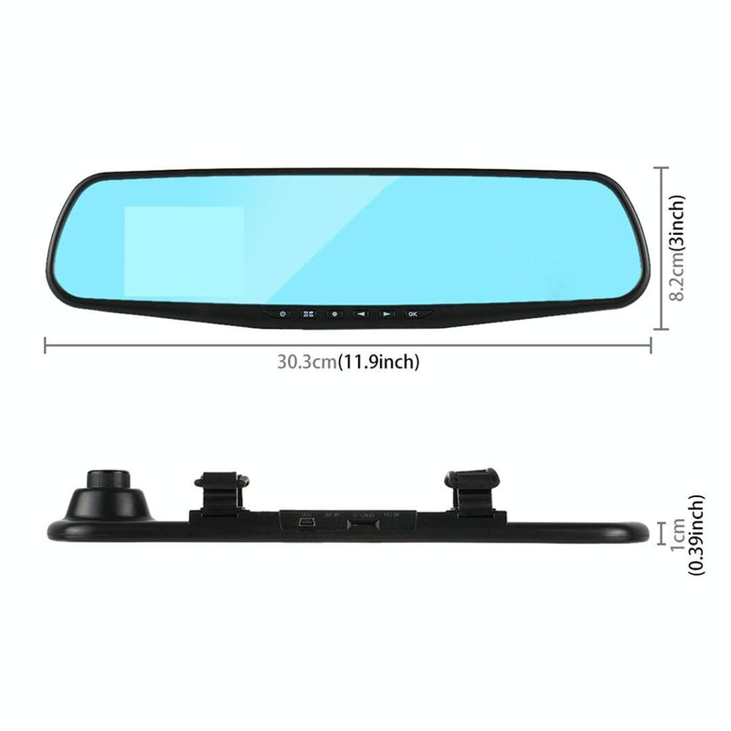 Danoz Direct - 2.8 Vehicle DVR with 480p Screen Display - danozdirect