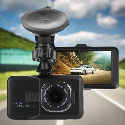 Danoz Direct - 3.0 Lcd Car DVR Camera with 720p Hd 3.0mp 170 Degree Wide Angle View - danozdirect