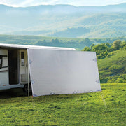Danoz Direct - 3.4m Caravan Privacy Screen Side Sunscreen Sun Shade for 12' Roll Out Awning - danozdirect