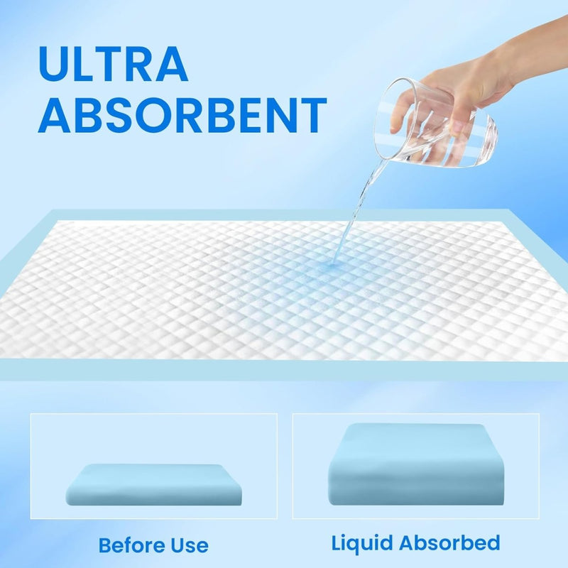 Danoz Direct - 50pcs Pet Training Pads Puppy Toilet Dog Pee Indoor 60x90cm Super Absorbent - danozdirect