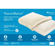 Danoz Direct - Alastairs Nature Basics Sleep System Memory Foam Gusset Pillow 65 x 40 x 13cm - danozdirect