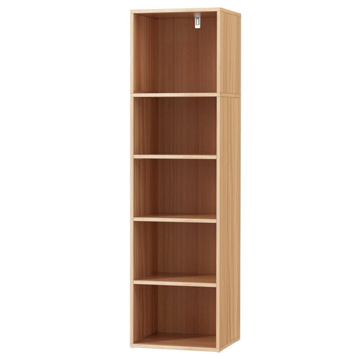 Danoz Direct - Artiss Bookshelf 5 Tiers MILO Pine - danozdirect