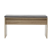 Danoz Direct - Artiss Dining Bench Upholstery Seat Wooden Chair Oak 90cm - danozdirect
