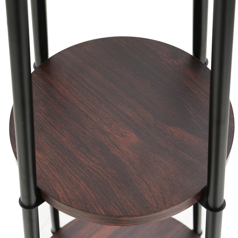 Danoz Direct - Artiss Floor Lamp 2 Tier Shelf Storage LED Light Stand Home Living Room Upright - danozdirect