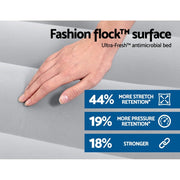 Danoz Direct - Bestway Mattress Air Bed Single Size 51CM Inflatable Camping Beds Home Outdoor - danozdirect