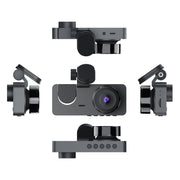 Danoz Direct - Black A2 Triple Lens Car Dash Camera Recorder - danozdirect
