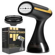Danoz Direct - Black Handheld Garment Steamer - Portable Mini Steam Iron for Home Use, Wrinkle Remover & Fabric Freshener, Small Travel - Friendly. - danozdirect