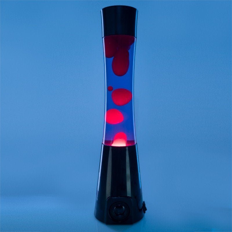 Danoz Direct - Bluetooth Speaker Lava Lamp Black/Purple/Red Motion - danozdirect