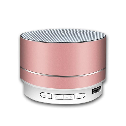 Danoz Direct - Bluetooth Speakers Portable Wireless Speaker Music Stereo Handsfree Rechargeable (Pink) - danozdirect