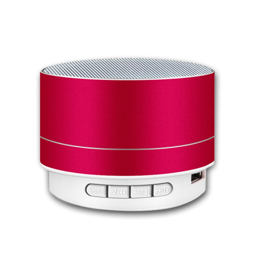 Danoz Direct - Bluetooth Speakers Portable Wireless Speaker Music Stereo Handsfree Rechargeable (Red) - danozdirect
