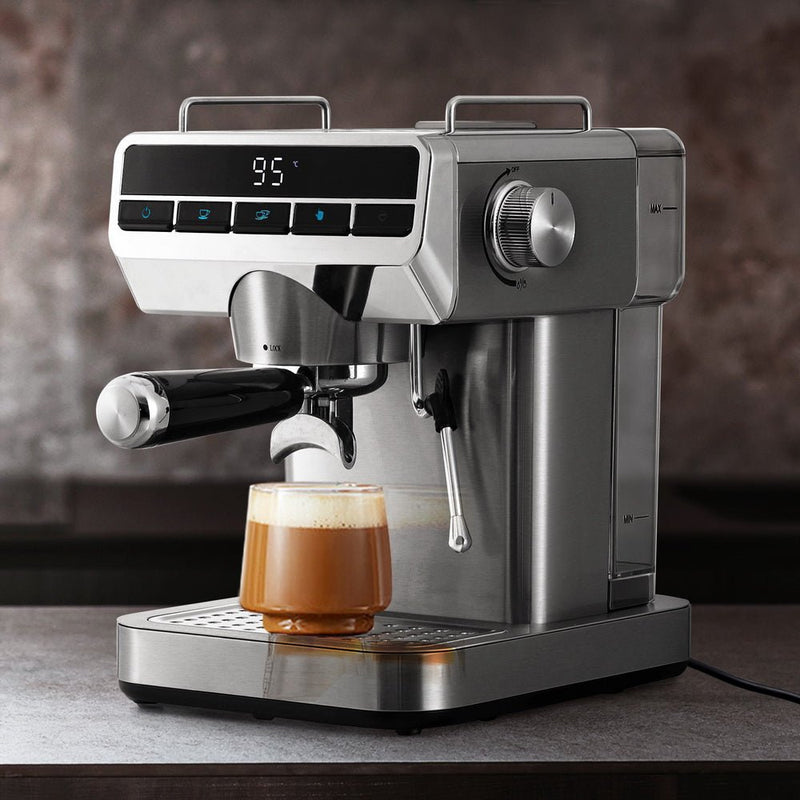 Danoz Direct - Devanti 20 Bar Coffee Machine Espresso Cafe Maker - danozdirect