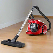 Danoz Direct - Devanti 2200W Bagless Vacuum Cleaner in a vibrant red color. With powerful suction and a bagless design - danozdirect
