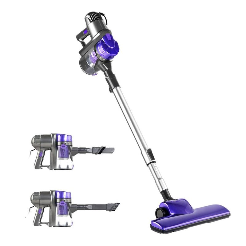 Danoz Direct - Devanti Handheld Vacuum Cleaner! Featuring a powerful roller brush head, this cordless wonder effortlessly cleans any surface - danozdirect