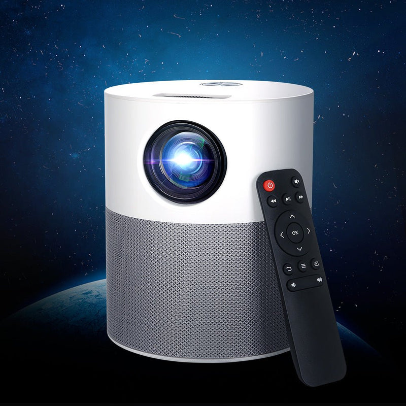 Danoz Direct - Devanti Portable Mini Video Projector 1080P Wifi Home Theater HDMI Carry Bag - danozdirect