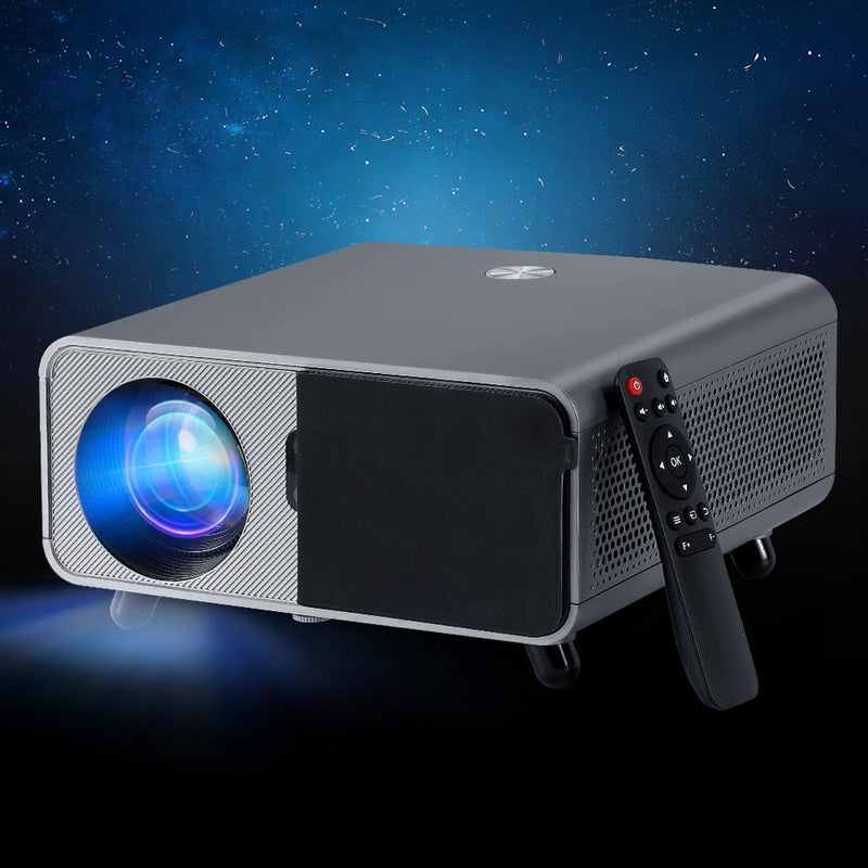 Danoz direct - Devanti Portable Wifi Video Projector 4K 2.4G/5G Home Theater HDMI 1080P - danozdirect