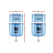 Danoz Direct - Devanti Water Cooler Dispenser 22L Filter Bottle - Super Seller Inc. Delivery - danozdirect