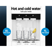 Danoz Direct - Devanti Water Cooler Dispenser Bench Top 22L - Super Seller Inc. Delivery - danozdirect