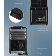 Danoz Direct - Devanti Water Cooler Dispenser Bench Top Black - Super Seller Inc. Delivery - danozdirect