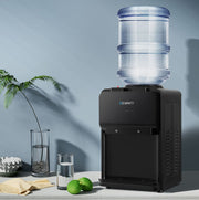 Danoz Direct - Devanti Water Cooler Dispenser Bench Top Black - Super Seller Inc. Delivery - danozdirect