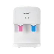 Danoz Direct - Devanti Water Cooler Dispenser Bench Top White - danozdirect