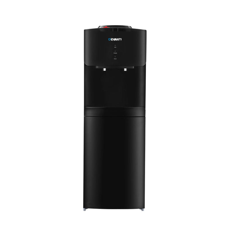 Danoz Direct - Devanti Water Cooler Dispenser Stand Black - Super Seller Inc. Delivery - danozdirect