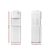 Danoz Direct - Devanti Water Cooler Dispenser Stand White - Super Seller Inc. Delivery - danozdirect