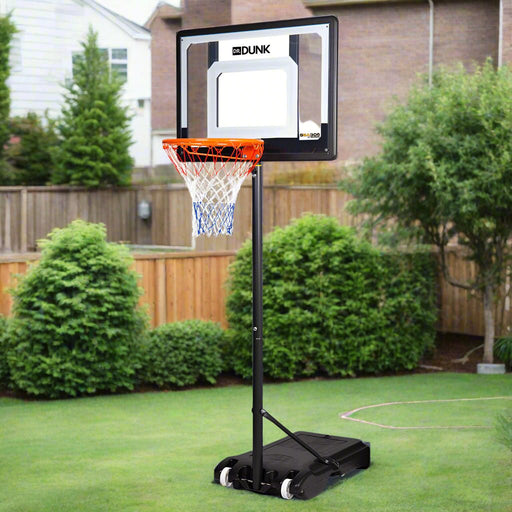 Danoz Direct - Dr. Dunk Adjustable Basketball Stand System Kids Hoop Portable Height Rim Ring - danozdirect